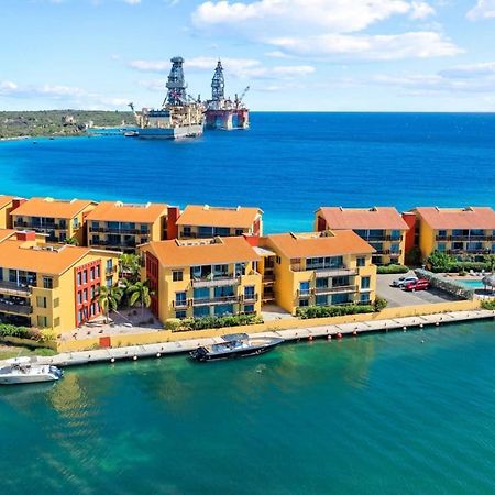 Mooi Appartement Met Adembenemend Uitzicht Op Zee Jan Thiel Bagian luar foto